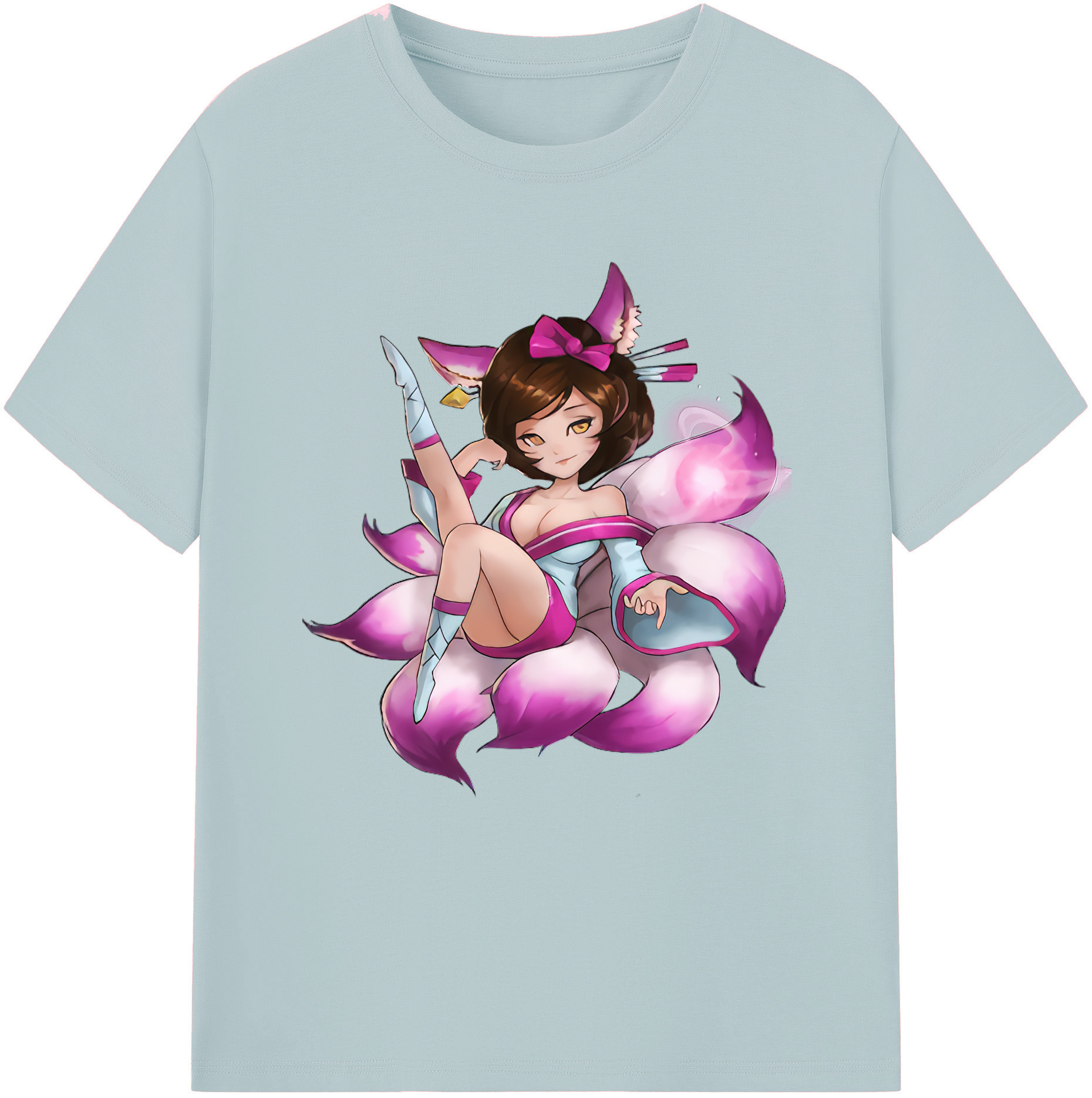 リーグ・オブ・レジェンド League of Legends LOL 綿100％半袖Tシャツ（フロントプリント）